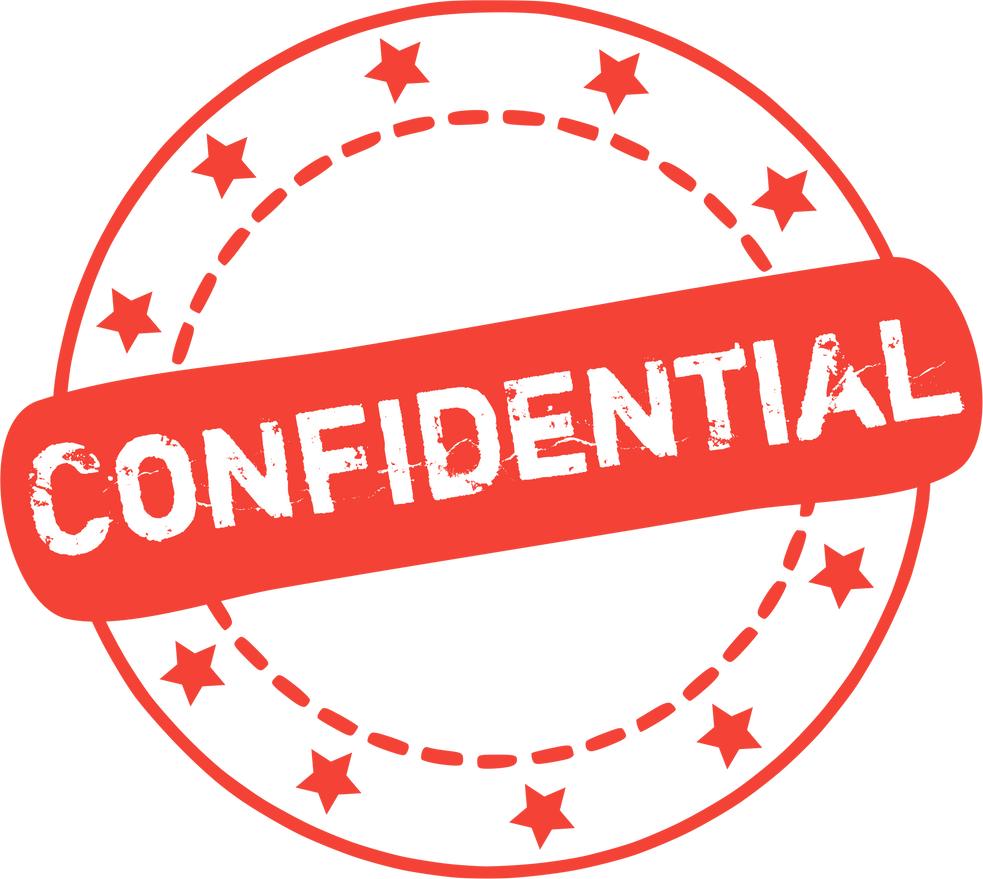 Confidential Stamp Icon